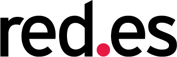 Logo de red.es, entidad pública española dedicada a la promoción de la sociedad de la información y la transformación digital en España.